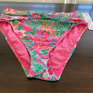 Lilly Pulitzer high waisted bikini bottom size 12, BNWT